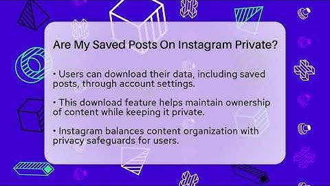 Are My Saved Posts On Instagram Private? - Everyday-Networking