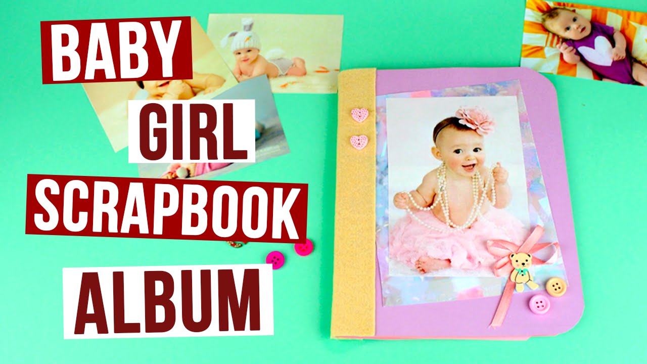 Baby Girl Scrapbook Album