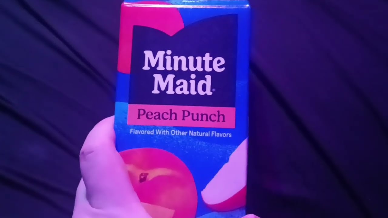 Minute Maid Peach Punch Review!?