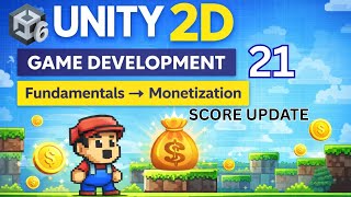 Unity 2D Game Development Course for beginners: Score | Nested Mango