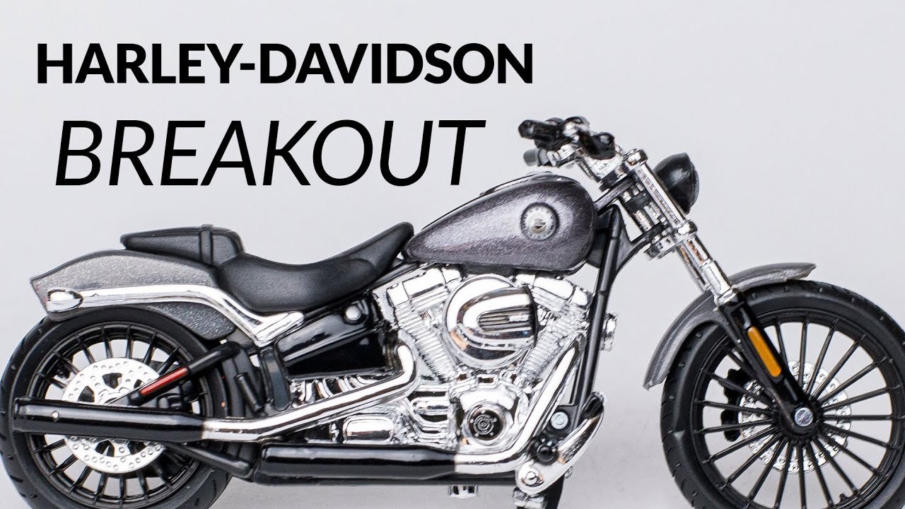 Miniatura Harley-Davidson 2016 Breakout - Maisto 1:18 - Machine