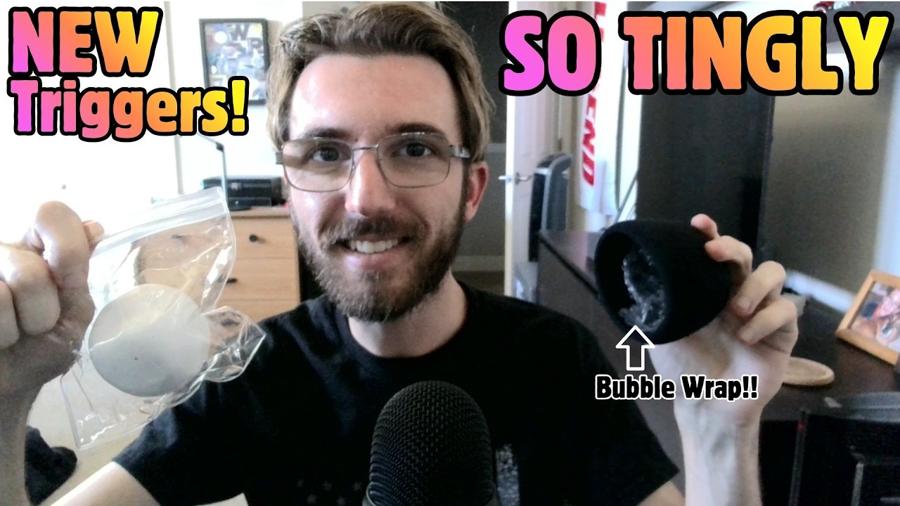 ASMR: New Squishy + AMAZING Bubble Wrap Mic Trigger! 🫧😴