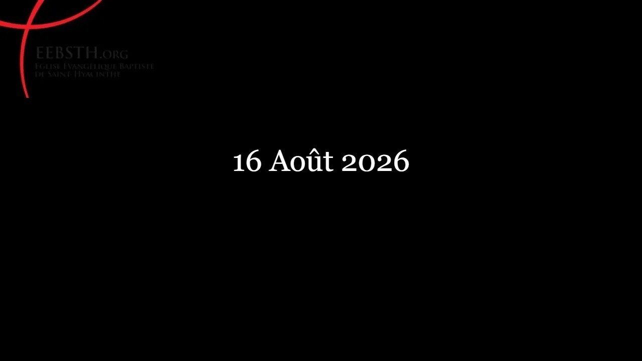 Célébration 16 Aout 2026