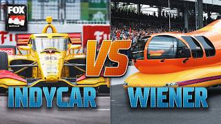 INDYCAR vs. Wienermobile: The ULTIMATE Showdown at Indy Motor Speedway 🏎️ 🌭