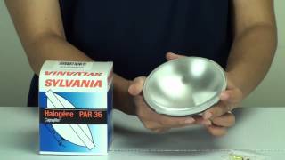 BulbAmerica.com Reviews the OSRAM SYLVANIA 36w CAPSYLITE PAR36 NSP13 bulb