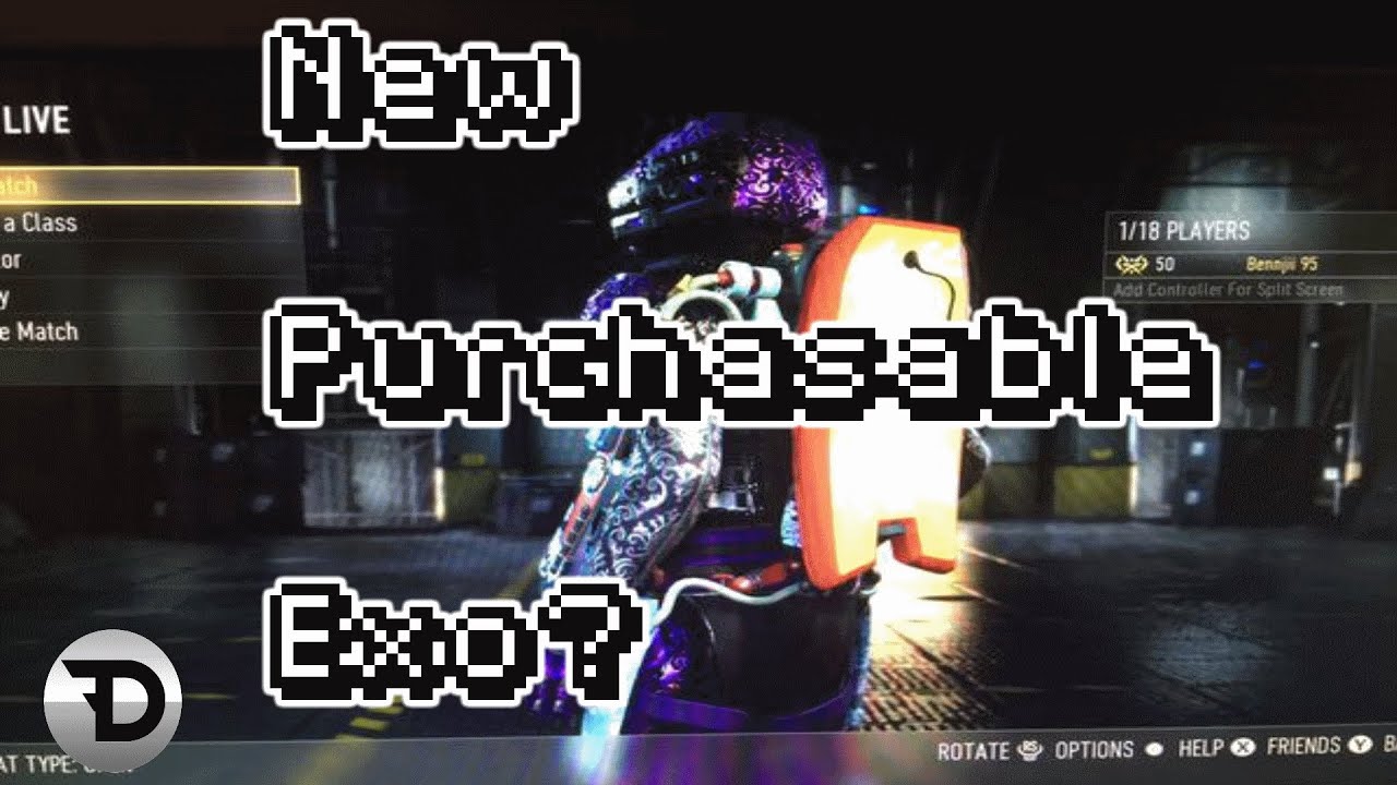 Advanced Warfare: New Purchasable Exo? (DFizzlio)
