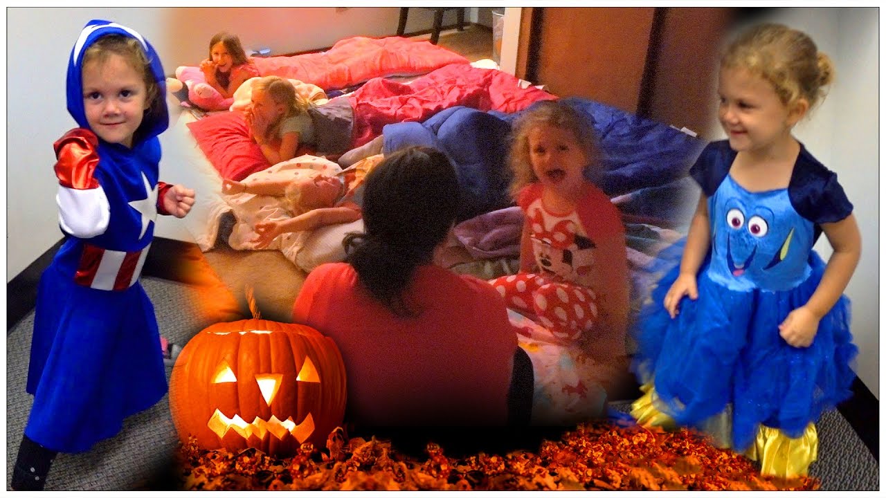 watch v=TY FY5hpcGM Halloween Slumber Party
🎃 HALLOWEEN COSTUME SLUMBER PARTY 👻😴