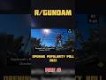 r/ Gundam Opening Poll! Part 16! #gundam #opening #poll #music #anime