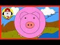 How To Draw A Pig Song Little Circle MUSIC Video FOR KIDS How To Draw A Pig Song Little Circle MUSIC Video FOR KIDS