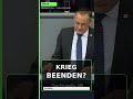 Chrupalla attackiert Kriegskurs: Wo bleibt Diplomatie?