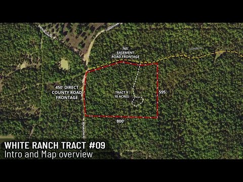 Map Overview - 10 Acres of Owner Financed Land for Sale in Arkansas - WH09 #landforsale #offgrid