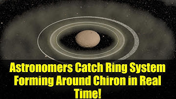 Astronomers Catch Ring System Forming Around Chiron in Real Time!