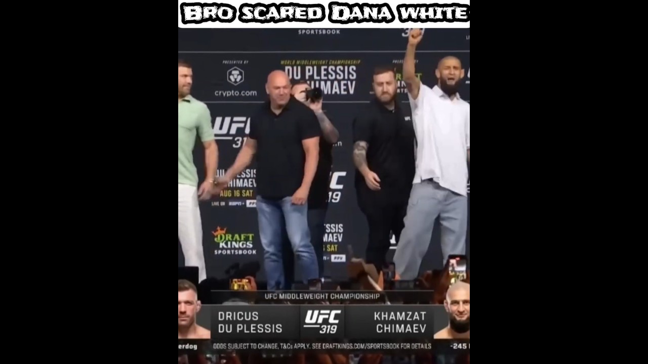 Khamzat scared Dana white 