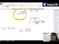 Physics Unit 9 (E1) - Linear to Angular Velocity Practice Problem 14.4 Tether Car