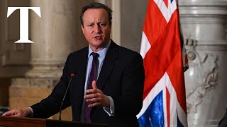 David Cameron calls for more aid to reach Gaza