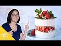 Strawberry Fault Line Cake Tutorial