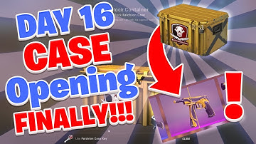 DAILY CSGO CASE OPENING - FALCHION CASE - DAY# 16 FINALLY!!!