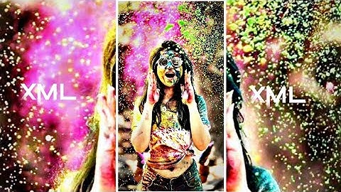 🎉Happy Holi 2023 Video Editing Alight Motion ❤️ || Holi Special Video Editing || @𝐄𝐃𝐈𝐓𝐒_𝐏𝐁𝟕𝟏 #xml