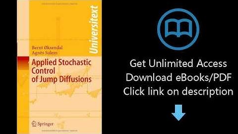 Applied Stochastic Control of Jump Diffusions