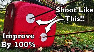 How To Improve By 100%. How To Be DEADLY ACCURATE!! Traditional Archery Tips & Tricks.
