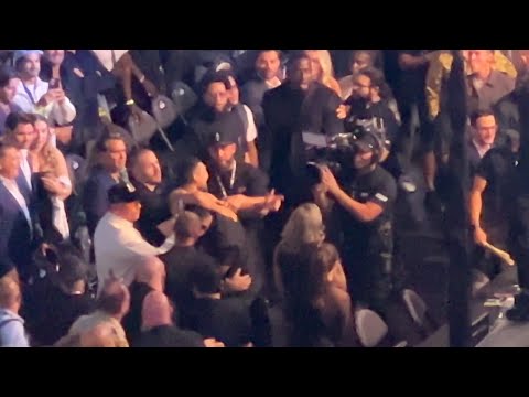 Teofimo Lopez FIGHTS Security & Gets KICKED OUT after Ryan Garcia DESTROYS Conor Benn