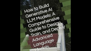 How to Build Generative AI LLM Models: A Comprehensive Guide to Design, Train, and Deploy Advance...