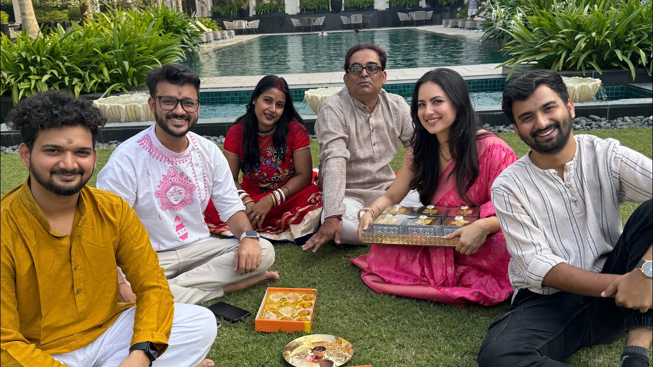 Celebrating Bhai Dooj after years ❤️ @Puja & Kunal @Kunal Verma