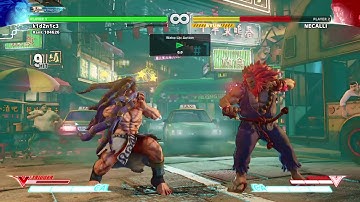 SFV Akuma Reset High Damage Potential