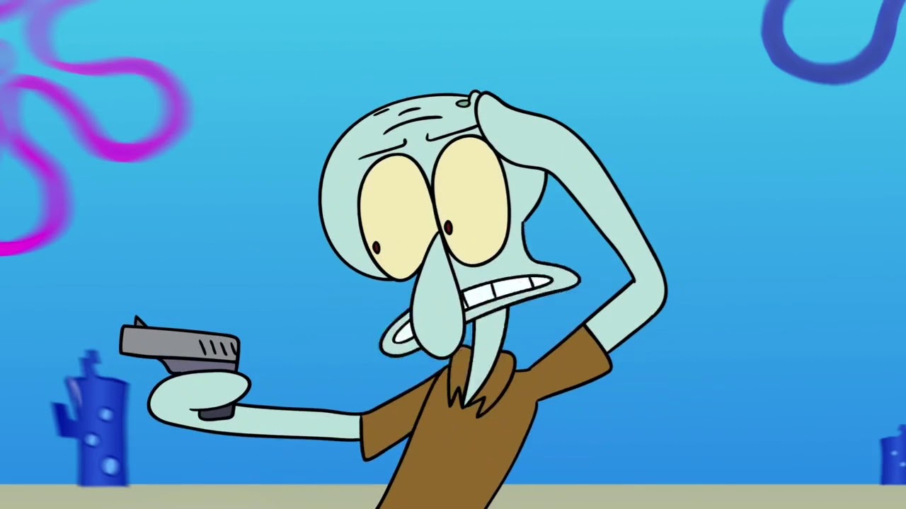 Картина сквидварда бодрый и бойкий