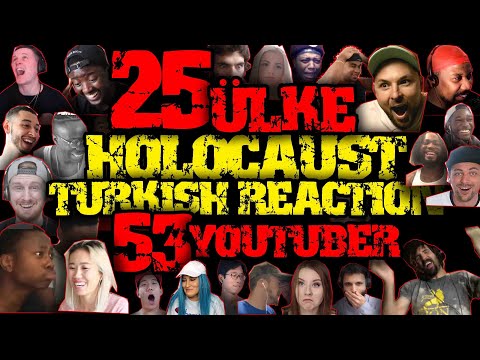 Turkish Reaction - Ceza Holocaust / Tüm Tepkiler / 25 ülke 53 youtuber -  Türkçe Rapin gücü