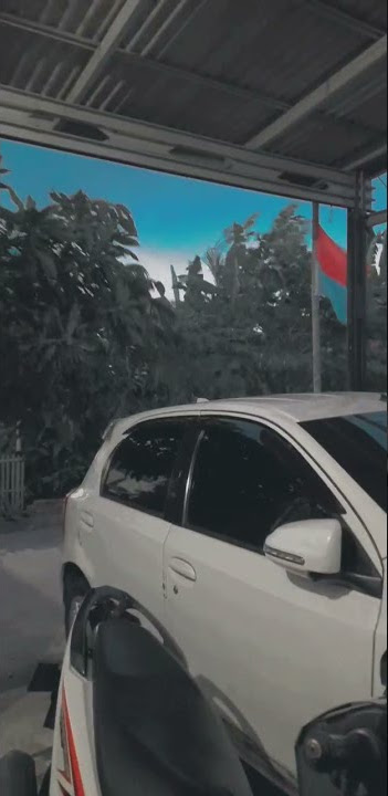 sore ini mendung ,hujan angin dor dar gelap