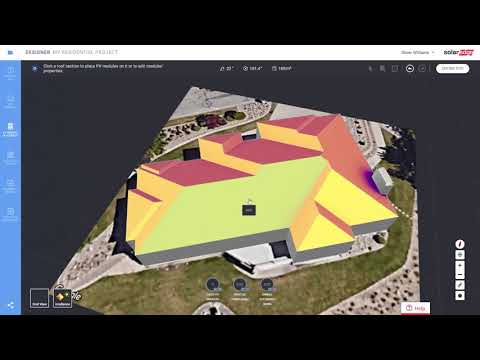 Creating residential projects in SolarEdge's Designer