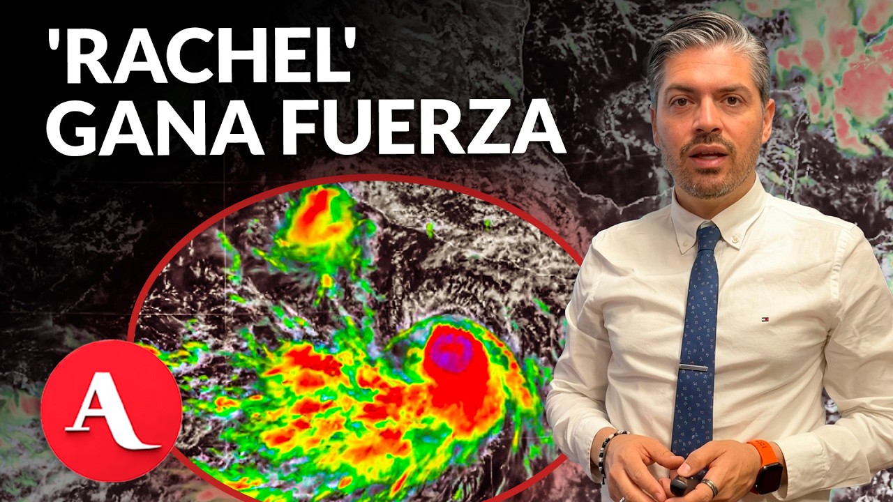 'Polo' se degrada mientras 'Rachel' gana fuerza y provocará lluvias intensas en el Pacífico: SMN
