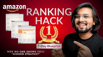 Amazon Ranking Hack: First-Page in One Week - Part 1