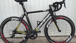 Boardman Elite Air 9.8 Carbon Aero Road Bike with Fast Forward F6R Wheel Set