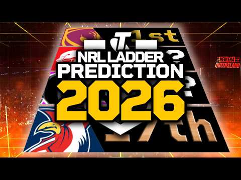 NRL Ladder Prediction 2026