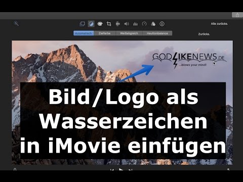 Mac Bild Logo Als Wasserzeichen In Imovie Einfugen So Einfach Gehts Youtube