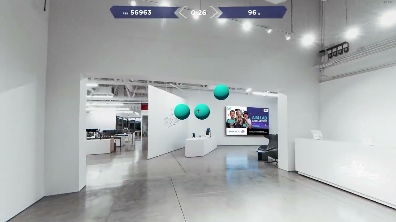 Aimlab Gridshot 100k 95% Accuracy