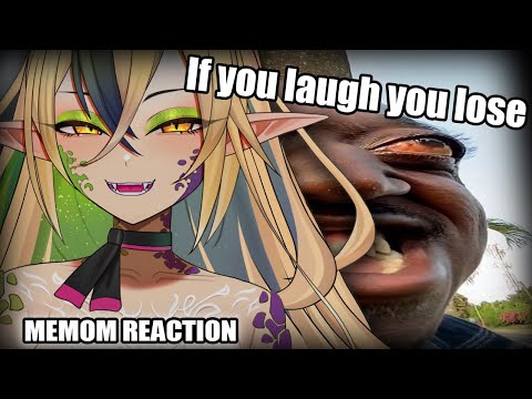What's up with his eyes!? 🤨 | MomoCita Reacts to Memom you laugh, you try again