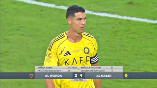 HIGHLIGHT AL NASSR VS AL WAHDA (4-2) | FRIENDLY MATCH | RONALDO ON FIRE & AMAZING GOAL | FANS CAMERA