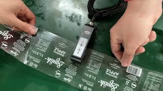 ZONESUN FGU07-100 Transparent Label Sensor Setting Video