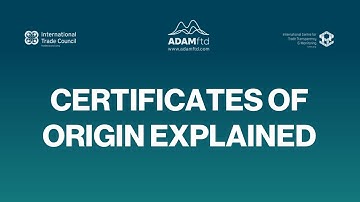 Certificates of Origin Explained: What They Are & Why They Matter in Global Trade