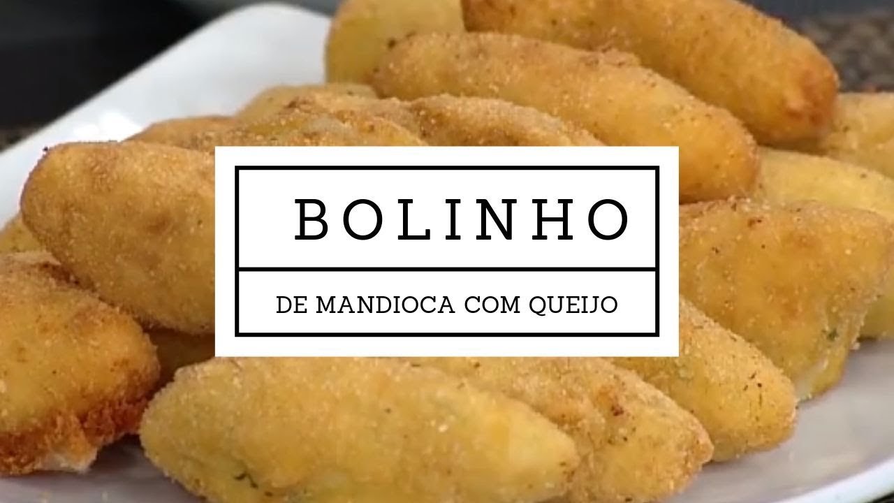BOLINHO DE MANDIOCA COM QUEIJO FÁCIL