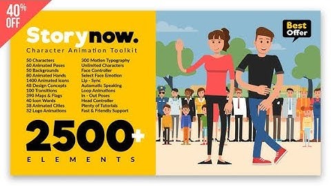 Story Now | Character Animation Explainer Toolkit