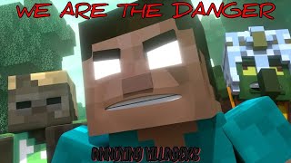 Annoying Villagers Herobrine  We Are The Danger Amv