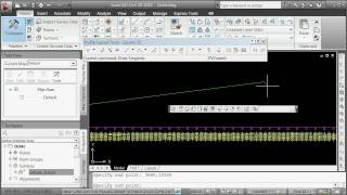 Proposed Vertical Profile (Alignment) in Civil3d in 10 minutes