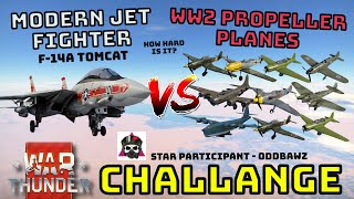 WW2 PLANES VS MODERN JET FIGHTER (F-14A) - CHALLENGE! - How well can it do? - WAR THUNDER screenshot 3