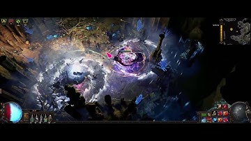 Poe ci/vortex + cyclone occultist at delve 1300