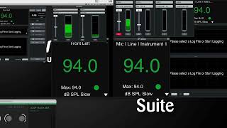 gain tracking smaart io vs the evo4