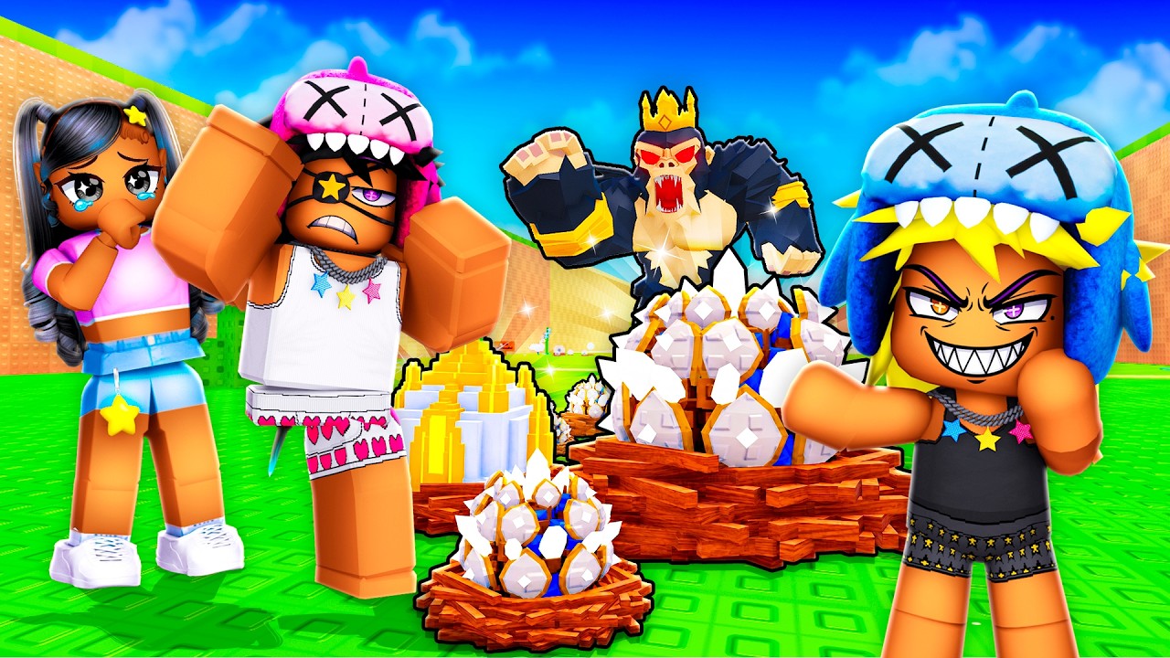 They BULLIED My GIRLFRIEND, So I Made Her OVERPOWERED.. (Roblox Steal an Egg)